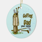 Papa golf ornement de golf (Gauche)