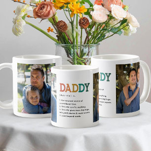 Papa Grappig Aangepaste Zinsnede Foto Gepersonalis Koffiemok