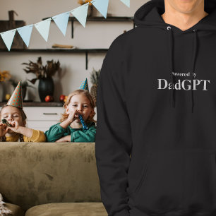 Papa Grappige Verjaardag - Aangedreven Door PapaGP Hoodie