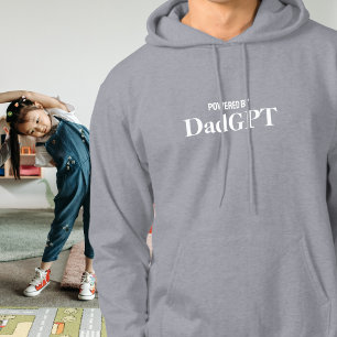 Papa Grappige Verjaardag - Aangedreven Door PapaGP Hoodie