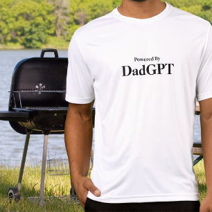 Papa Grappige Verjaardag - Aangedreven Door PapaGP T-shirt