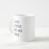 Papa grapt bewerkbare offerte koffiemok (Voorkant links)