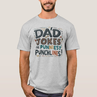 Papa grapt de strakste punchlines citaat t-shirt