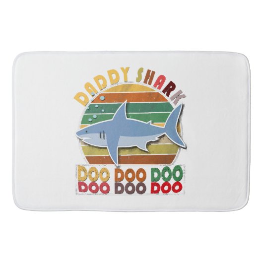  papa haai vaders dag badmat (Voorkant)