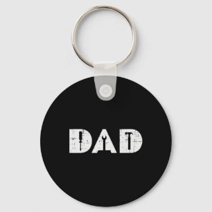 Papa Handig Gereedschap Grappige Vaderdag Mechanic Sleutelhanger