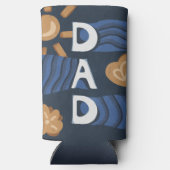 Papa - Happy Vaderdag Navy Blue (Achterkant)