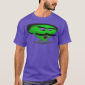 Papa Head on a Flying Saucer T-shirt (Voorkant)