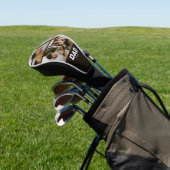 Papa heeft Black Fun 3-foto ingesteld Golfheadcover (Insitu)
