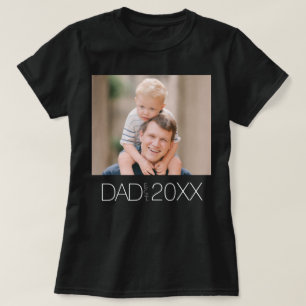 Papa heeft moderne script fotoregio ingesteld t-shirt