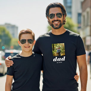 Papa heeft Vaderdag ingesteld foto T-shirt