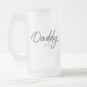 Papa heeft Year Custom Vaderdag opgericht Matglas Bierpul