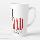 Papa Hero Tall Mug (Droite)