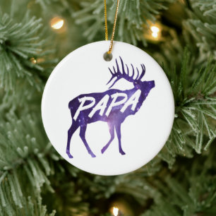 Papa Hert Keramisch Ornament