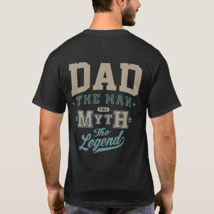 Papa het Man De legend T-shirt