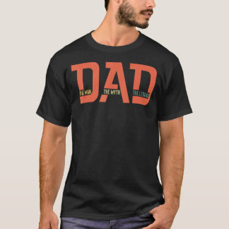 Papa het Man de mythe de Legend Vaderdag 3 T-shirt