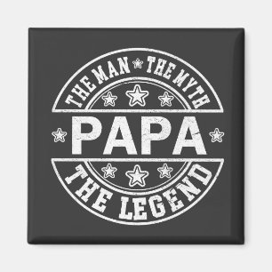Papa het Man de mythe de legendarische vaderdag Magneet