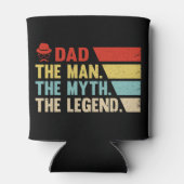 Papa. Het Man, de mythe, de legende. Blikjeskoeler (Achterkant)