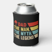 Papa. Het Man, de mythe, de legende. Blikjeskoeler (Blikje Achterkant)