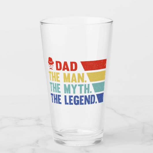 Papa. Het Man, de mythe, de legende. Glas (Voorkant)