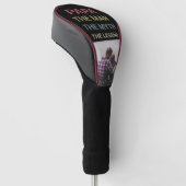 PAPA het Man de mythe de legende Golfheadcover (Schuin)