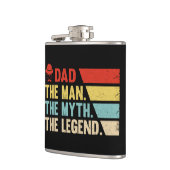 Papa. Het Man, de mythe, de legende. Heupfles (Links)