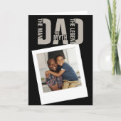 Papa het Man de mythe de legende Kaart (Voorkant)