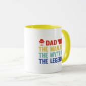 Papa. Het Man, de mythe, de legende. Mok (Voorkant rechts)