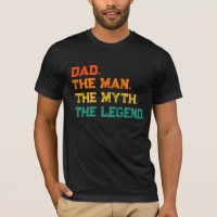 Papa het Man de mythe de legende T-shirt