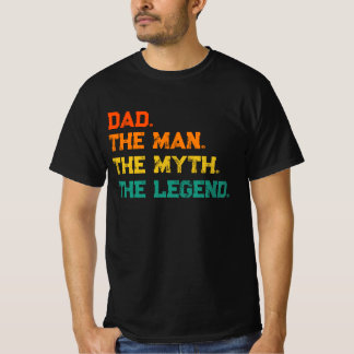 Papa het Man de mythe de legende T-shirt