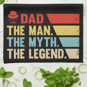 Papa. Het Man, de mythe, de legende. Theedoek