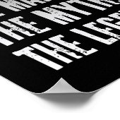 Papa het Man de mythe de legende Vaderdag Poster (Hoek)