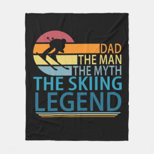 Papa het Man de mythe de slingerende legend Fleece Deken