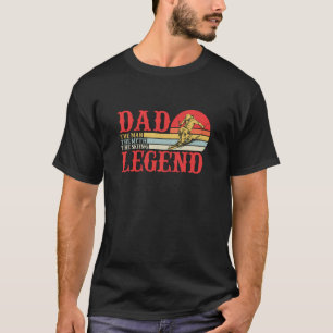 Papa het Man de mythe de slingerende legend T-shirt