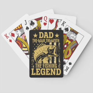 Papa - het Man, de mythe, de Vissende leger Pokerkaarten