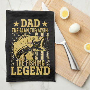 Papa - het Man, de mythe, de Vissende leger Theedoek