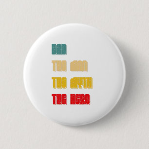 Papa het man de mythe van de held ronde button 5,7 cm