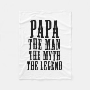 Papa het man de mythe van de legende fleece deken