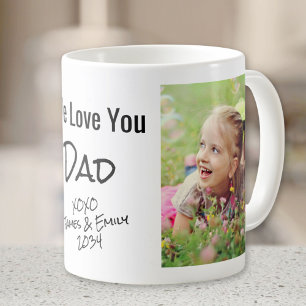 Papa hou van je foto koffiemok