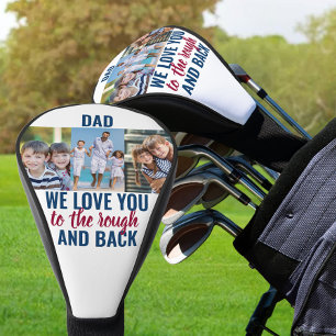 Papa houdt van je naar de Rough en de Rug   3 Foto Golfheadcover