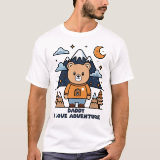 PAPA, IK HOU VAN AVONTUUR T-SHIRT