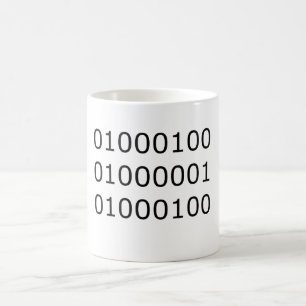 Papa in Binary Koffiemok