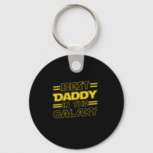 Papa in het heelal Funny Fathers Day cadeau voor m Sleutelhanger