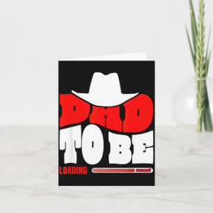 Papa in wording 2026 Papa aan het laden Funny Nieu Kaart