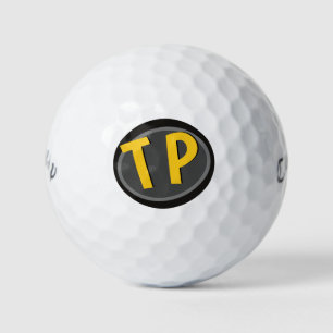 Papa Initialen Monogrammed Golfballen