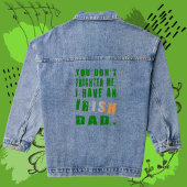 Papa irlandais effrayé