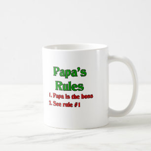 Papa is de baas koffiemok