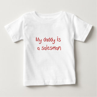 Papa is een Salesman Baby T-shirt
