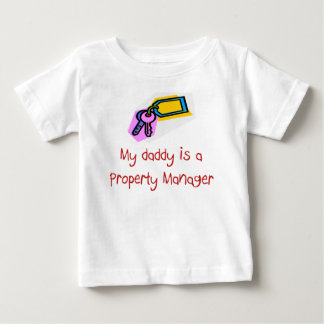 Papa is een t-shirt voor baby van Property Manager
