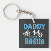 Papa is mijn beste das, beste Vaderdag cadeau Sleutelhanger (voorkant)