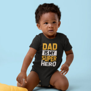 Papa Is Mijn Superheld Romper